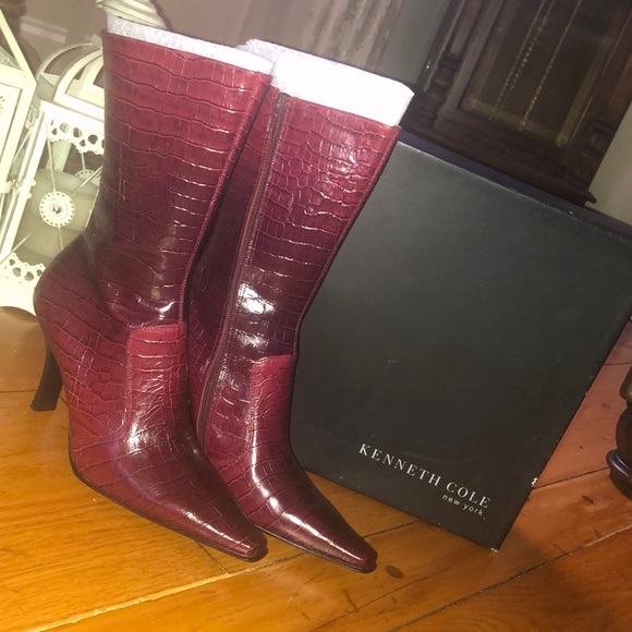 Kenneth Cole Shoes - Cranberry boots
